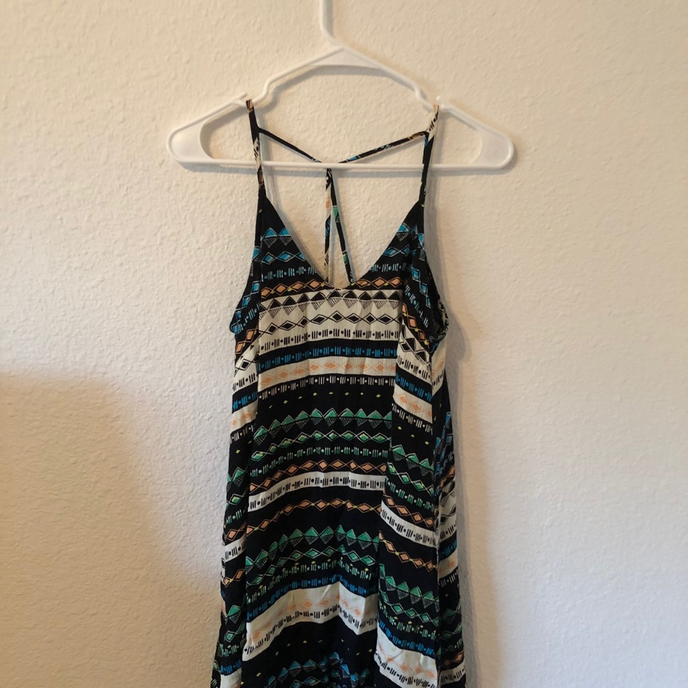 NWT Lush Mini Dress in Aztec Print